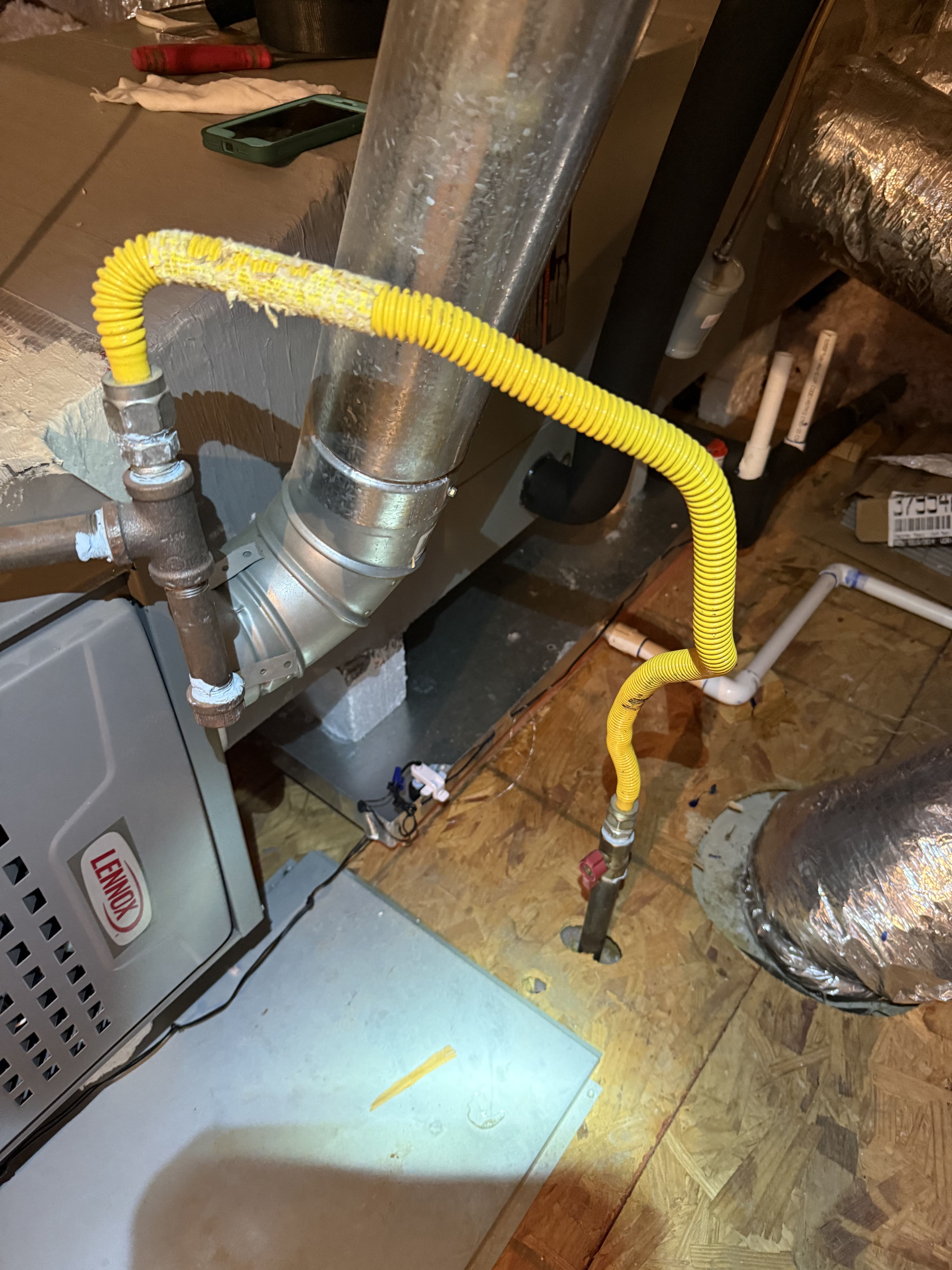 Project Ensuring HVAC Safety by Fixing a Leaking Gas Line image