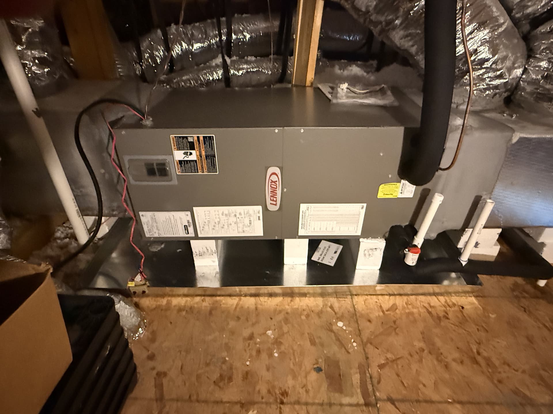 Gallery photos for New Lennox Air Handler Installation Enhances Comfort in Hutto TX: Image #1