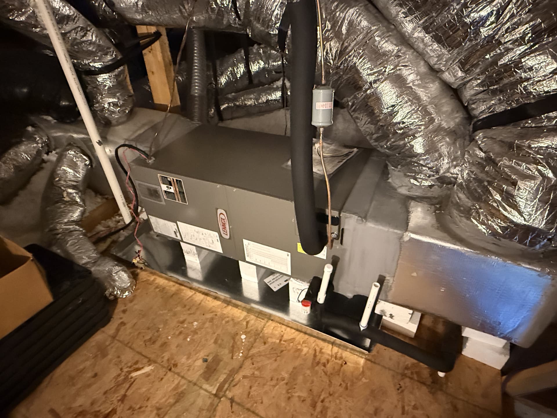 Gallery photos for New Lennox Air Handler Installation Enhances Comfort in Hutto TX: Image #2