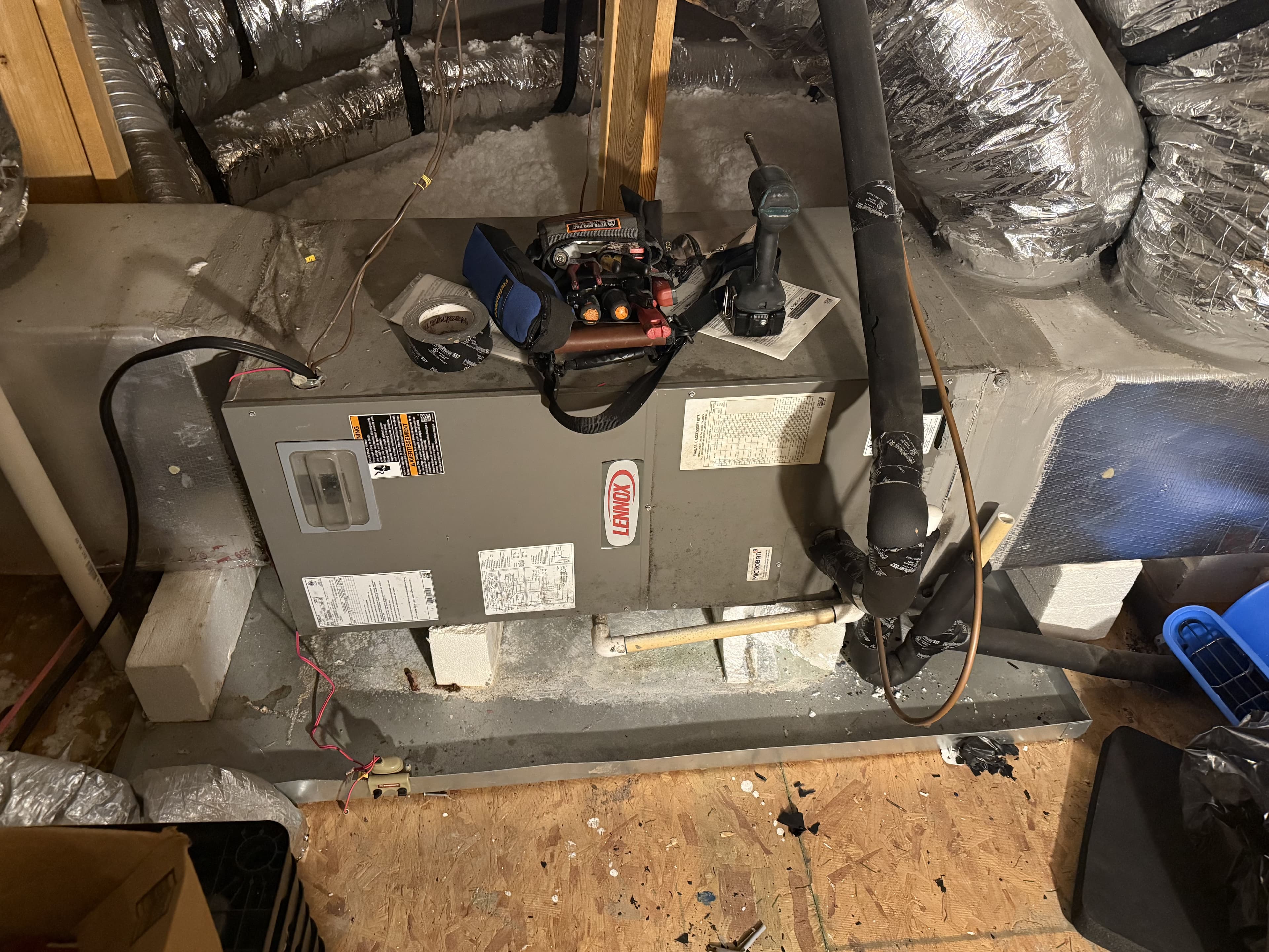 Project New Lennox Air Handler Installation Enhances Comfort in Hutto TX image