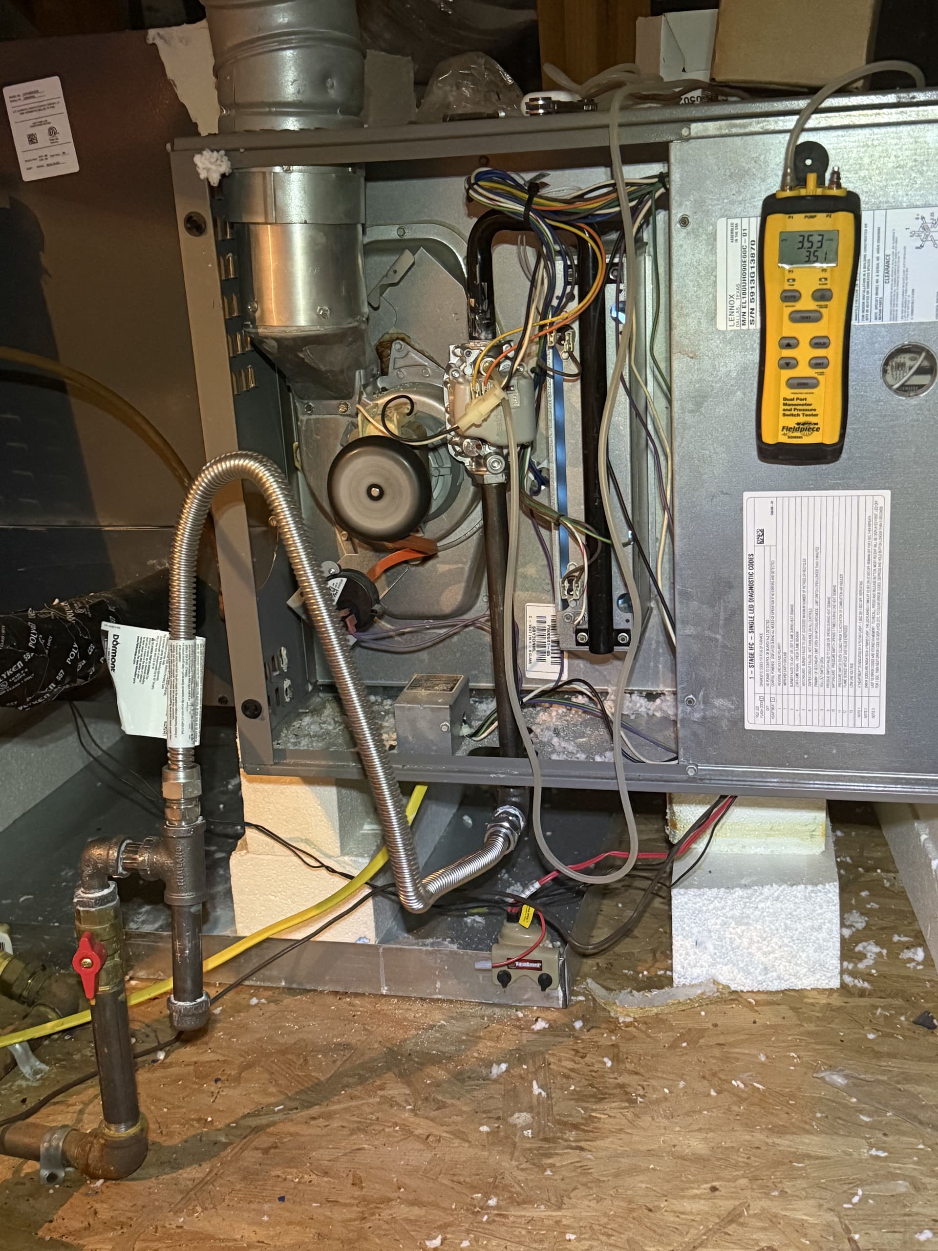 Gallery photos for Gas Valve Replacement in Hutto Ensures Warmth: Image #1